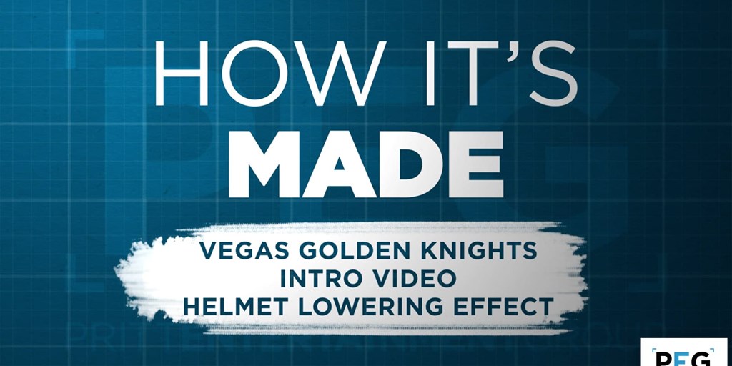 How It's Made: Vegas Golden Knights Helmet Lowering Blog Image