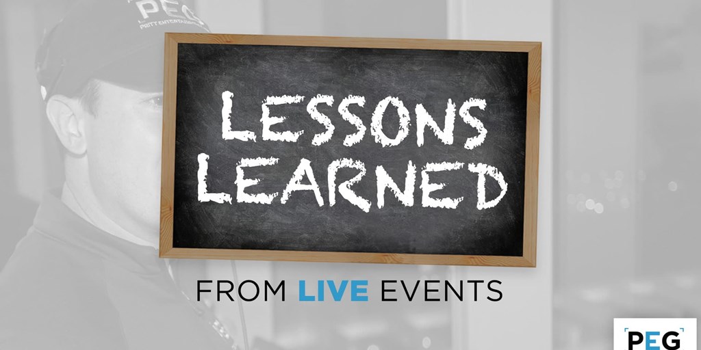 Lessons Learned From Live Events Blog Image